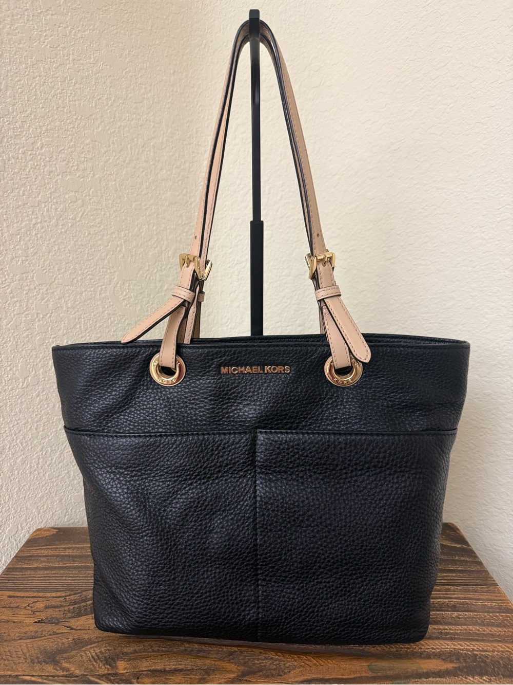Michael Kors Bedford Pebbled Leather Tote